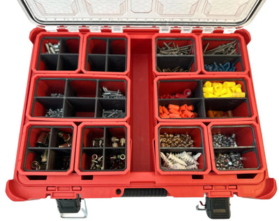 Modular Dividers for Milwaukee PACKOUT – Compatible with 48-22-8430 & 8435 Organizers – Tool and Hardware Storage